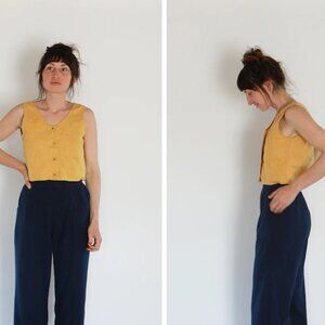 Me & Arrow - Tank Vest Khaki Size S